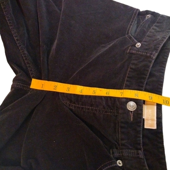 MICHAEL Kors Lightweight Corduroy Straight Leg Pants - Picture 5 of 7